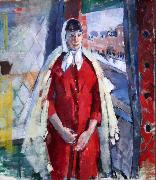 Rik Wouters Woman at Window painting